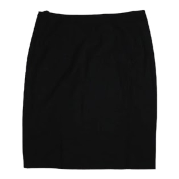 Lafayette 148 New York Black Virgin Wool Mini Skirt Size 8 - Picture 1 of 5